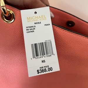 Michael Kors purse- coral